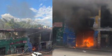 Nuevo incendio en las ruinas de la bodega Pipo en el sector de la plaza enciende la polémica para demoler las estructuras 