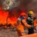 Quema de lonas habría originado incendio que destruyó una bodega en la vereda Carrizales