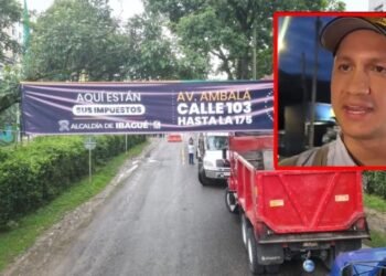 Secretario de Infraestructura asegura que obras de la avenida Ambalá avanzan conforme al cronograma