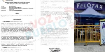 Golpe judicial a la SuperTransporte en el caso Velotax: ordenan suspender sanciones contra exgerente