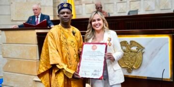 Alcaldesa Aranda recibió Orden Simón Bolívar, máxima distinción de la Cámara de Representantes