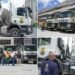 Cuatro carrotanques con capacidad de 53.000 litros de agua llegan al Tolima para combatir los incendios