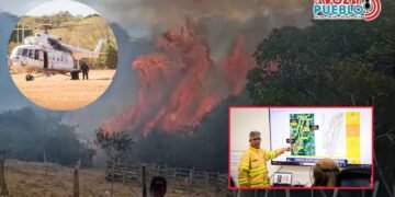 Coello, San Luis y Suárez concentran los principales frentes de batalla contra los incendios