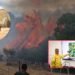 Coello, San Luis y Suárez concentran los principales frentes de batalla contra los incendios
