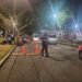 Motociclista se llevó por delante a un agente de tránsito y un motociclista en un control vial