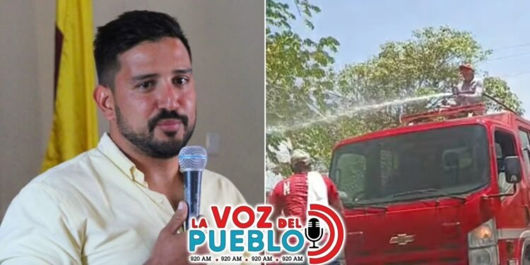 El ABC del alcalde de Coello sobre los Bomberos Voluntarios y el carro de emergencias