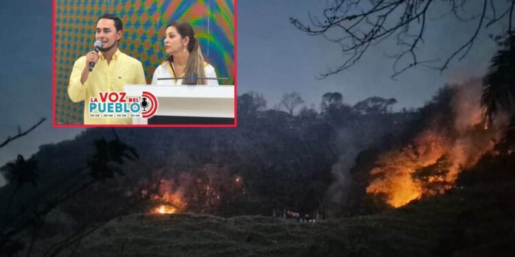 San Luis pierde una cuarta parte de su territorio por los incendios: alcalde alerta por millonarias pérdidas