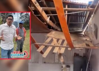Cajamarca entrega nueva balance: 3 casas destruidas, 45 familias afectadas y 5 colegios con daños