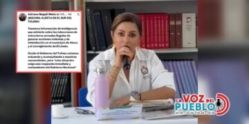Resultaron falsas las alertas por instrumentalización de comunidades en Ataco y Rioblanco
