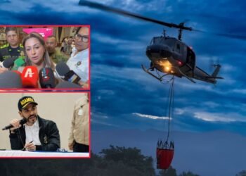 Helicópteros, aviones y más Fuerza Pública: así respondió el Gobierno Nacional a la emergencia en Tolima