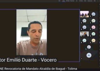 Comité de revocatoria sustenta iniciativa contra la alcaldesa de Ibagué ante el CNE