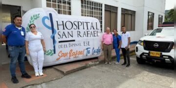 El Hospital San Rafael de El Espinal estrena rostro: $826 millones para renovar su fachada