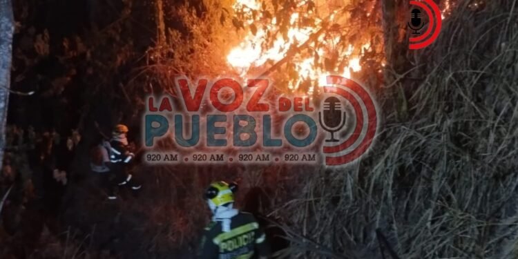 Policía, bomberos y socorristas enfrentan incendios que no logran extinguir en San Luis