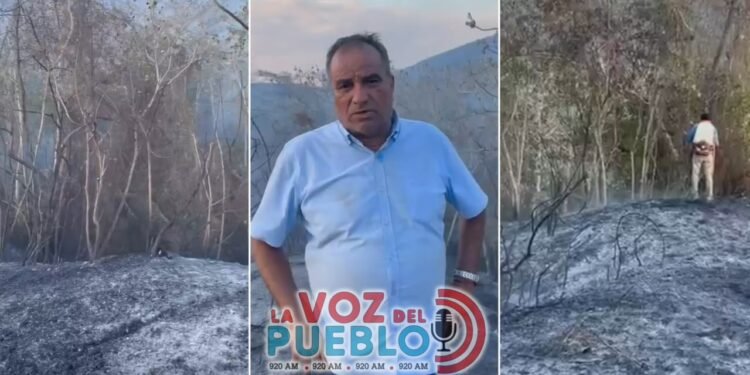 “San Luis lo necesita”: concejal Omar Bonilla clama ayuda tras el panorama devastador de los incendios