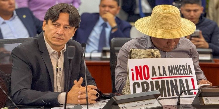 Representante a la Cámara, Renzo García pide mayor control frente a la minería ilegal en el Tolima