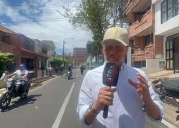 Ingeniero Ortigoza se encargó de la obra de la calle 57 entre carreras Sexta y Séptima A en Ibagué