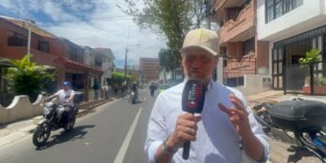 Ingeniero Ortigoza se encargó de la obra de la calle 57 entre carreras Sexta y Séptima A en Ibagué