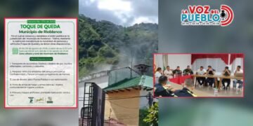 Rioblanco decretó toque de queda tras ataque con dron y reportes de disparos