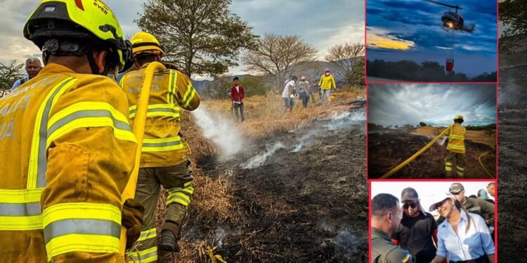El Tolima pasó de 24 a tres incendios activos e inicia etapa de reconstrucción por sismo