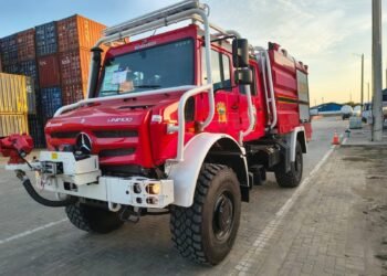 Presidente De La Espriella destrabó llegada de la Unimog para apoyar atención de incendios forestales