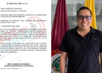 Suspende clases presenciales hasta el próximo martes tras sismo en el Tolima