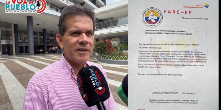 “Videos y panfletos de las disidencias son montaje”: Alfredo Bocanegra por amenazas difundidas en redes