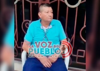 Propietario se encadena frente a Logalarza y denuncia trabas para poner a trabajar su vehículo