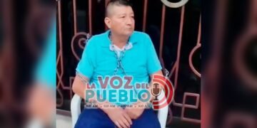 Propietario se encadena frente a Logalarza y denuncia trabas para poner a trabajar su vehículo