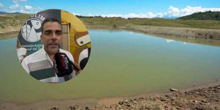 El río Coello agoniza y El Espinal prepara un reservorio para garantizar agua hasta por tres días