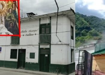 Dron impactó la casa de la abuela del padre Andrés Cárdenas durante ataque en Rioblanco