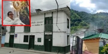 Dron impactó la casa de la abuela del padre Andrés Cárdenas durante ataque en Rioblanco