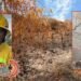 Pese a la tragedia en Pereira, 10 bomberos llegan a San Luis para enfrentar el fuego que arrasa el Tolima