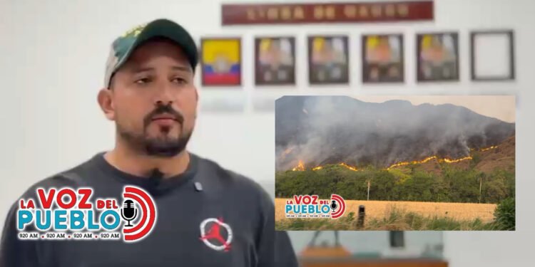 Alcalde de Coello alerta por incendios: “Los apagamos y no los vuelven a prender”
