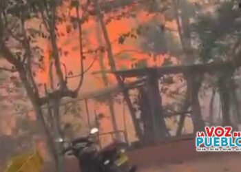 Chagualá clama ayuda: “Estamos totalmente rodeados de fuego”