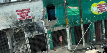Este jueves 20 de agosto inicia la demolición de las ruinas de la calle 19 con Cuarta, sectror de la Plaza de la 21