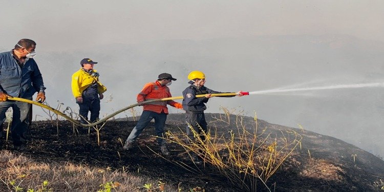 Bomberos de Ibagué atendieron tres incendios forestales durante el fin de semana