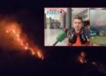 Vientos y calor convierten una quema en una trampa: Defensa Civil pide no combatir incendios solos