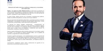 Defensoría activa alerta ante las manifestaciones por la posesión de Abelardo de La Espriella