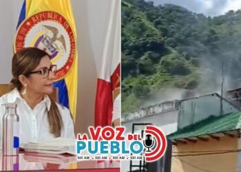 Destruido quedó el Concejo de Rioblanco tras ataque con drones ratificó la gobernadora del Tolima
