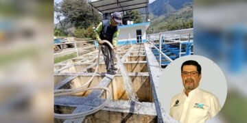 Fisura en tanque de agua tras el sismo activa plan de contingencia en Cajamarca