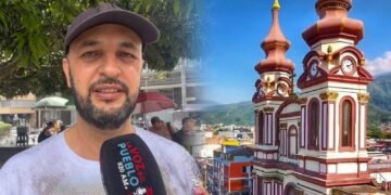 Grietas obligan a cerrar una nave de la Iglesia del Carmen en Ibagué tras el fuerte sismo