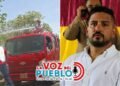 ¡Escándalo en Coello!Alcalde rompe el silencio tras polémico video de camión de bomberos durante las fiestas: “Esto es materia de investigación”