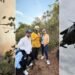 Gobernadora está en Suárez trabajando en el control del incendio forestal