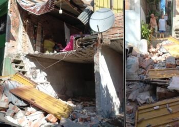 Familia en Boquerón pide intervención por riesgo de colapso de una vivienda tras el sismo