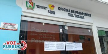 Por sismos, oficina de pasaportes del Tolima suspende atención presencial y reprograma citas