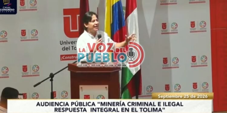 Renzo García exige respuestas por minería ilegal y señala posibles omisiones de autoridades en el Tolima