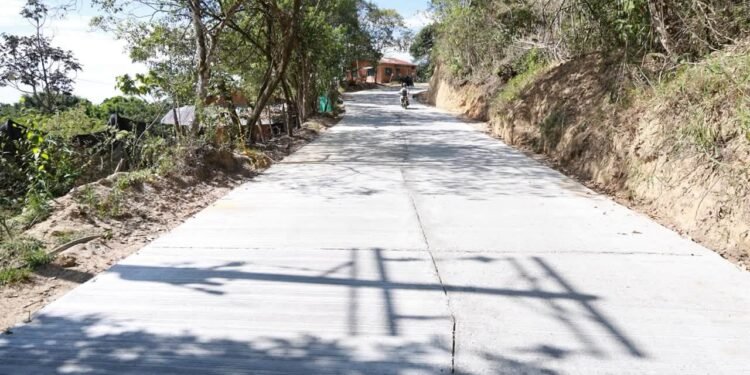 Ediles defienden obras de recuperación de la vía hacia Calambeo y plantean siembra de 1.000 árboles