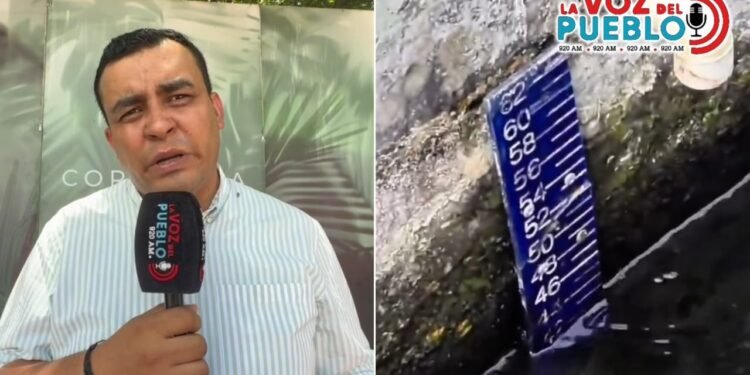 ¡Alerta en Villahermosa! La quebrada que abastece al municipio está por debajo del 40%