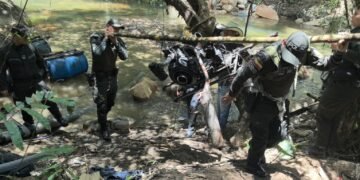 Cortolima, Policía y Ejército suspenden extracción ilícita de oro en el río Medina en Mariquita