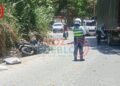 Brutal choque en Galarza: motociclista quedó gravemente herido tras estrellarse contra un camión